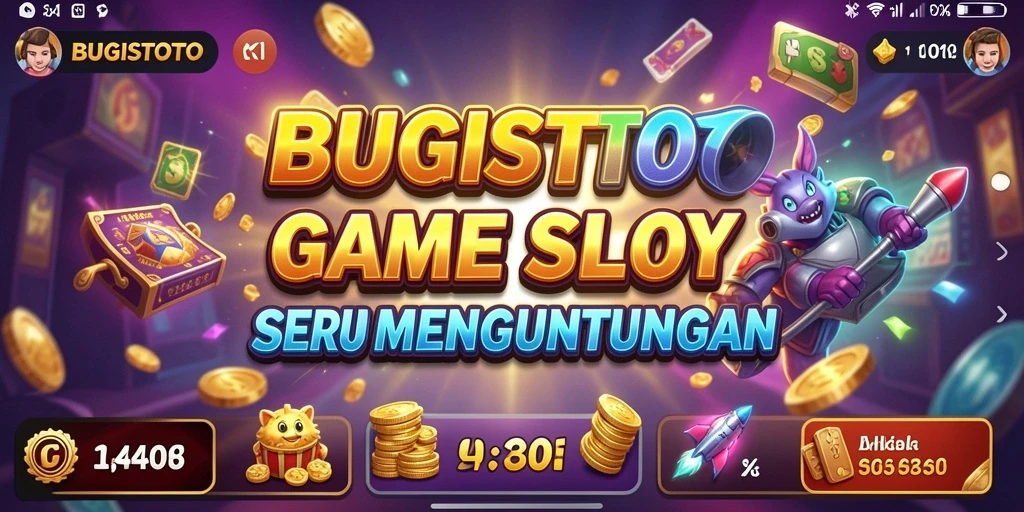 Tampilan gameplay menarik dari BUGISTOTO dengan efek visual yang memukau.