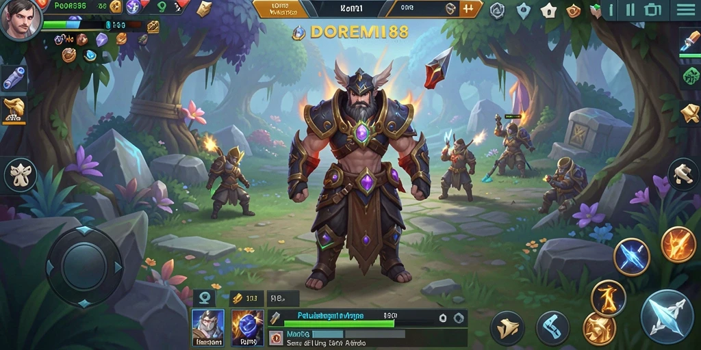 Tangkapan layar dari gameplay DOREMI88 yang menakjubkan.