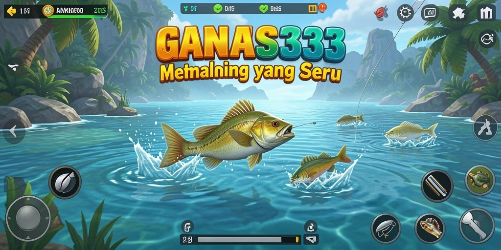 Tangkapan ikan yang menarik dalam gameplay GANAS33.