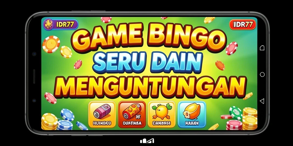 Tampilan menarik dari gameplay Bingo IDR77 yang seru.