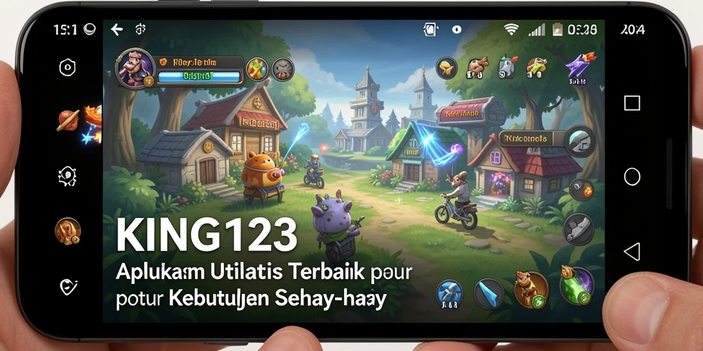 Tampilan aplikasi KING123 yang intuitif dan fungsional.