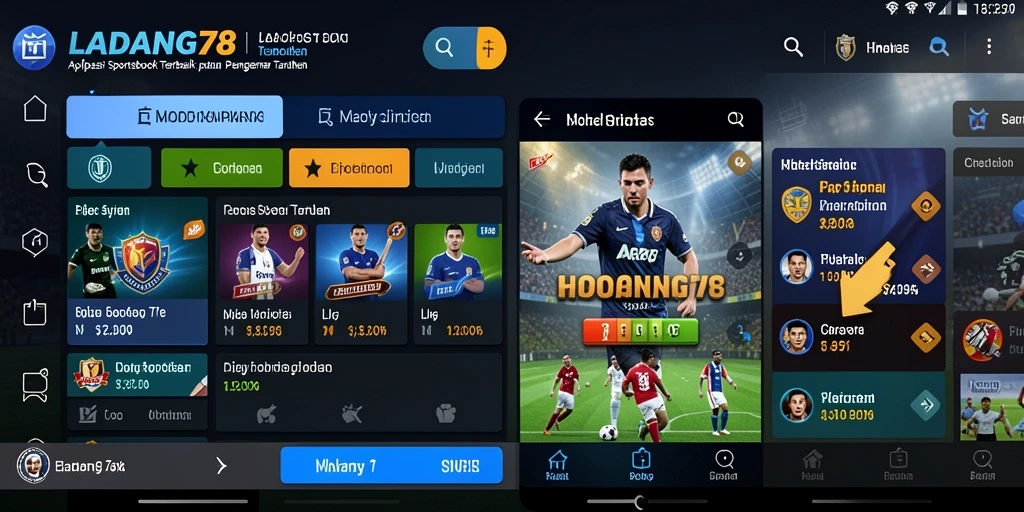 Tampilan gameplay menarik ketika melakukan taruhan di LADANG78.