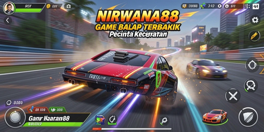 Tampilan gameplay seru dan mendebarkan dari NIRWANA88.